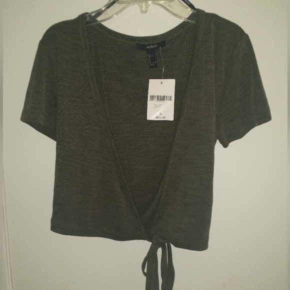 Women's forever 21 crop kimono top - Picture 6 of 9